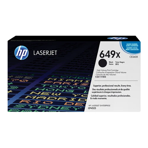 Cartouche de toner d'origine HP 649X noir - CE260X