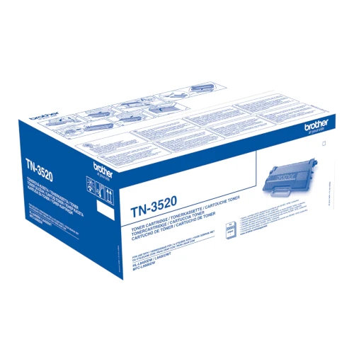 Cartouche de toner d'origine Brother noir TN-3520