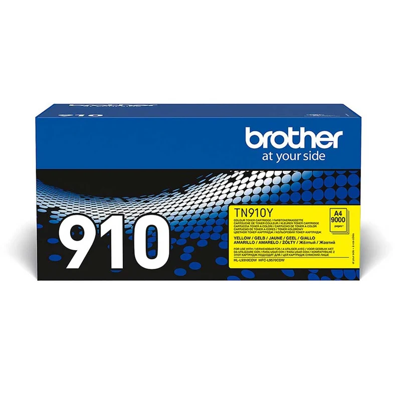 Cartouche de toner d'origine Brother jaune TN-910Y
