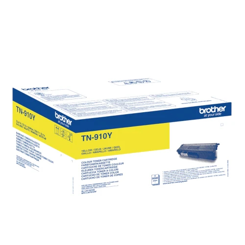 Cartouche de toner d'origine Brother jaune TN-910Y