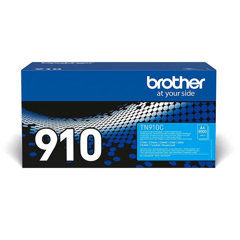 Cartouche de toner d'origine Brother cyan TN-910C
