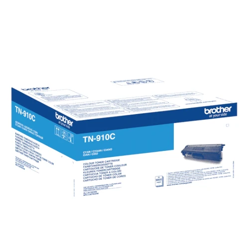 Cartouche de toner d'origine Brother cyan TN-910C