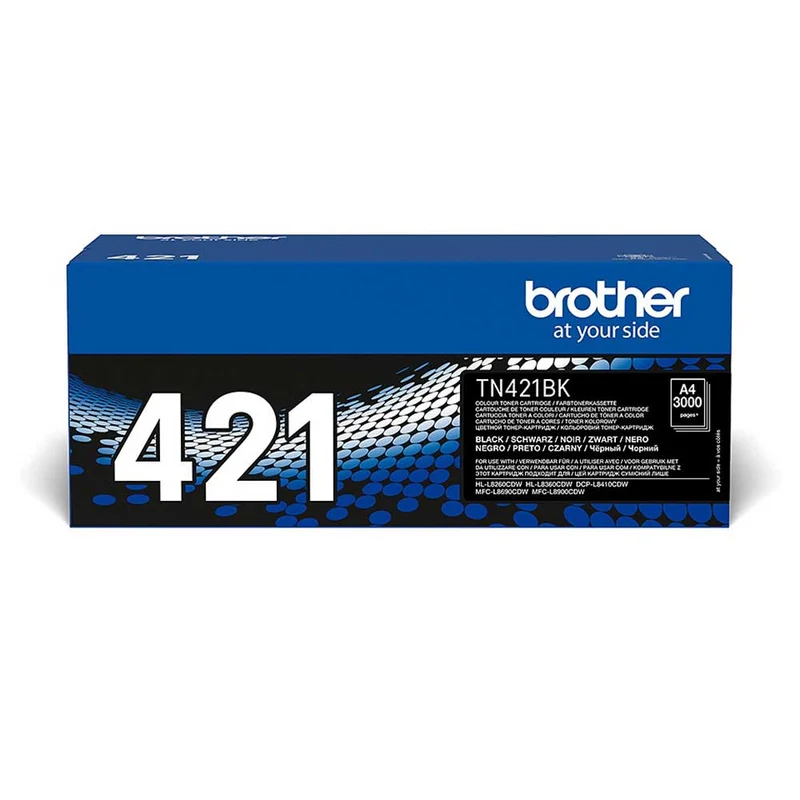 Cartouche de toner d'origine Brother noir TN-421BK