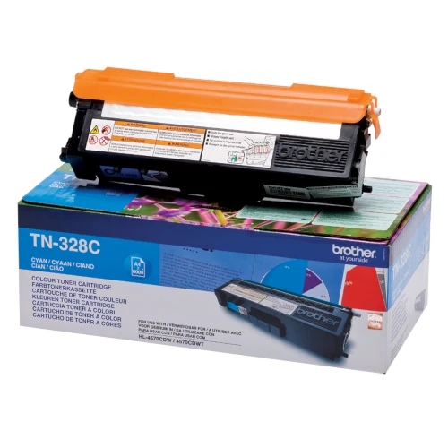 Cartouche de toner d'origine Brother cyan TN-328C