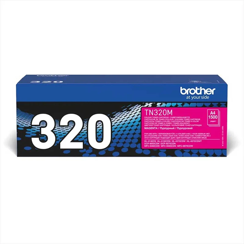 Cartouche de toner d'origine Brother magenta TN-320M