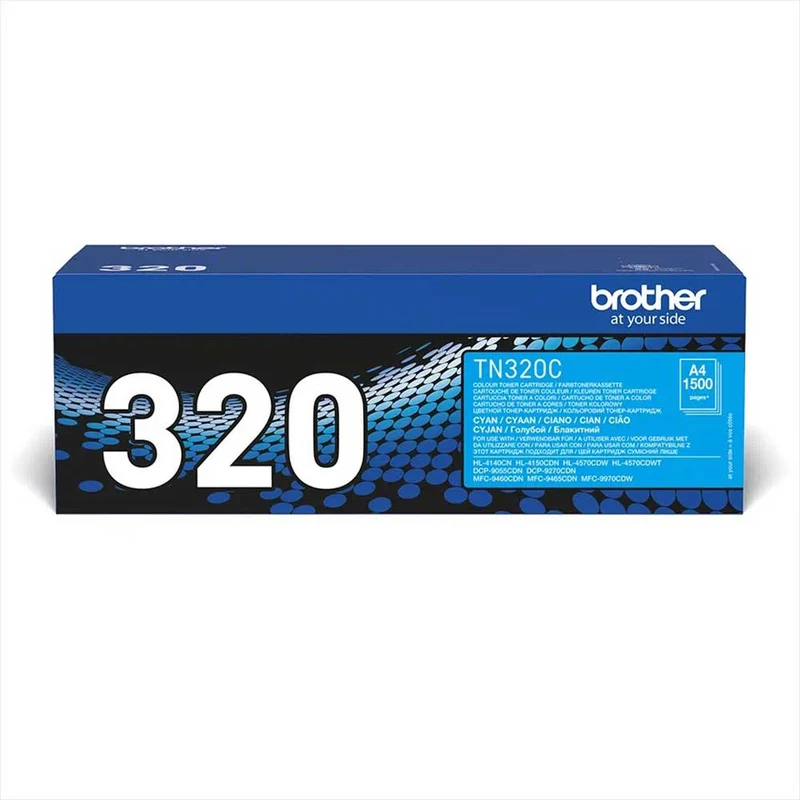 Cartouche de toner d'origine Brother cyan TN-320C