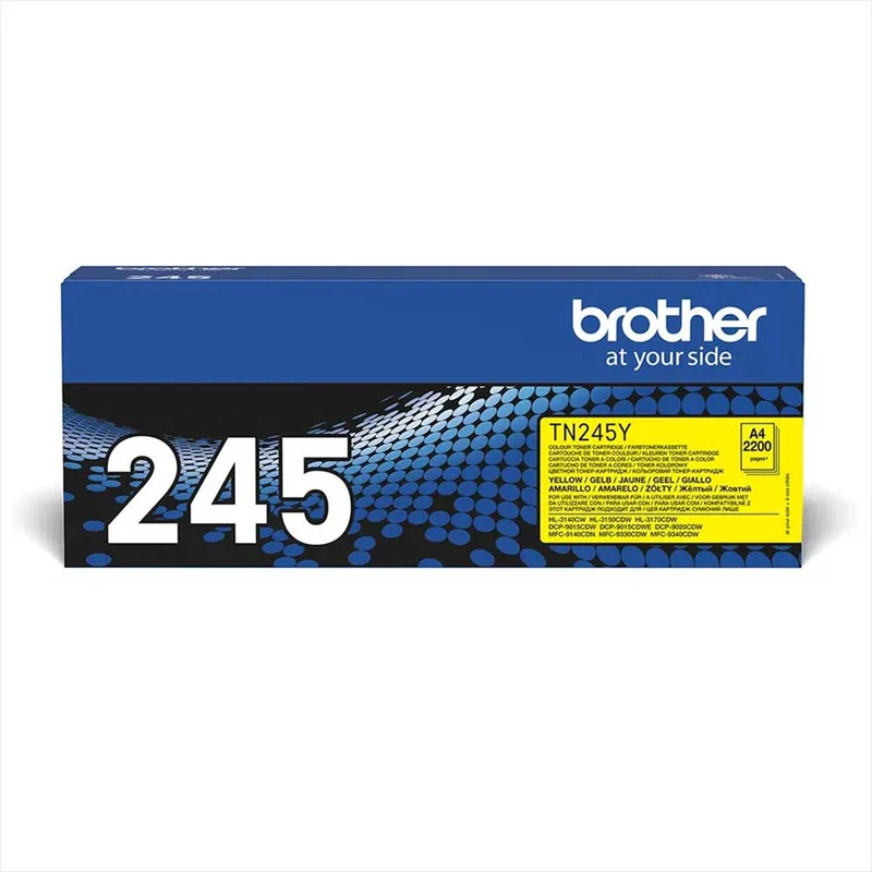 Cartouche de toner d'origine Brother jaune TN-245Y