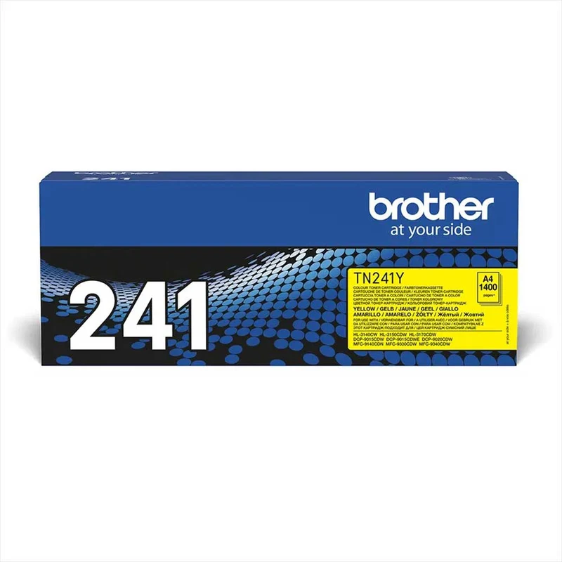 Cartouche de toner d'origine Brother jaune TN-241Y