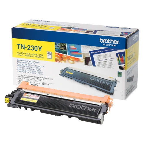 Cartouche de toner d'origine Brother jaune TN-230Y