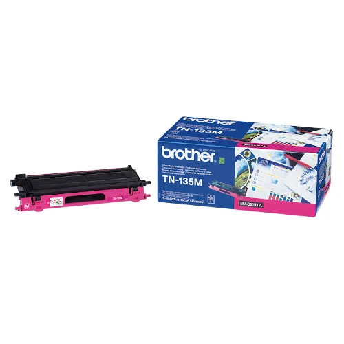 Cartouche de toner d'origine Brother magenta TN-135M