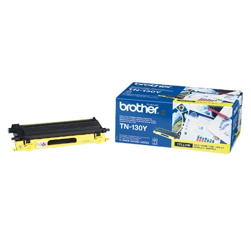 Cartouche de toner d'origine Brother jaune TN-130Y