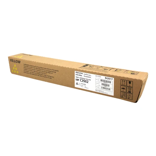 Cartouche de toner d'origine Ricoh MP C3502 jaune - 842017/841740
