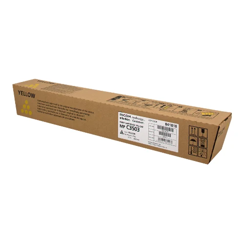 Cartouche de toner d'origine Ricoh MP C3503 jaune - 841818