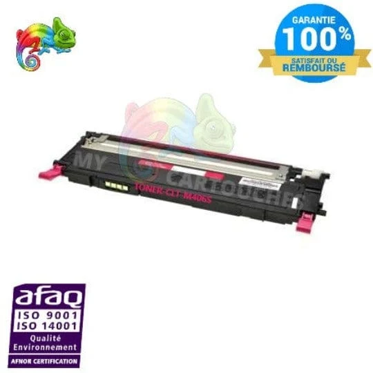 Toner Samsung CLT-M406 Magenta: CLP-360, CLP-365, CLX-3305
