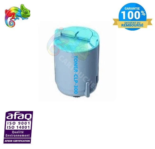 Toner Samsung CLP-C300A Cyan: CLP-300, CLX-2160
