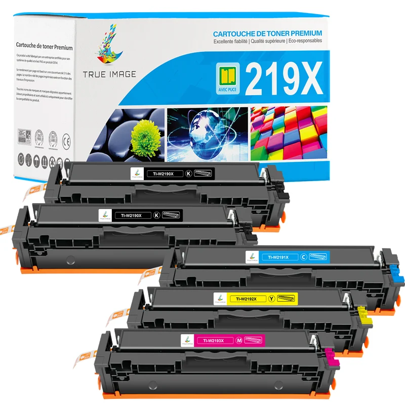 HP Color LaserJet Pro 3202dwe Toners compatibles (Avec Puce) Pack