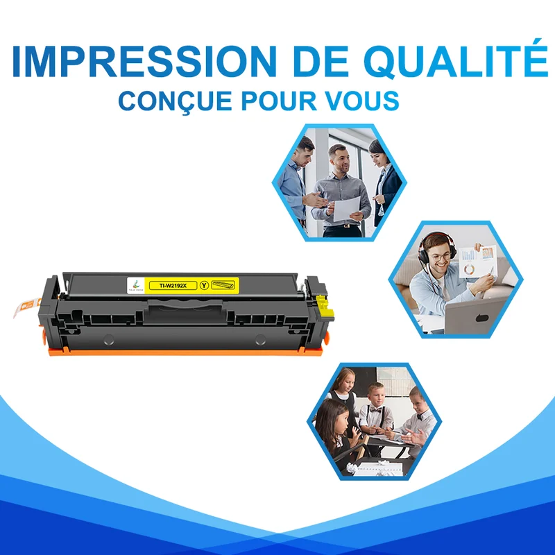HP 219X W2192X Toner Jaune Compatible
