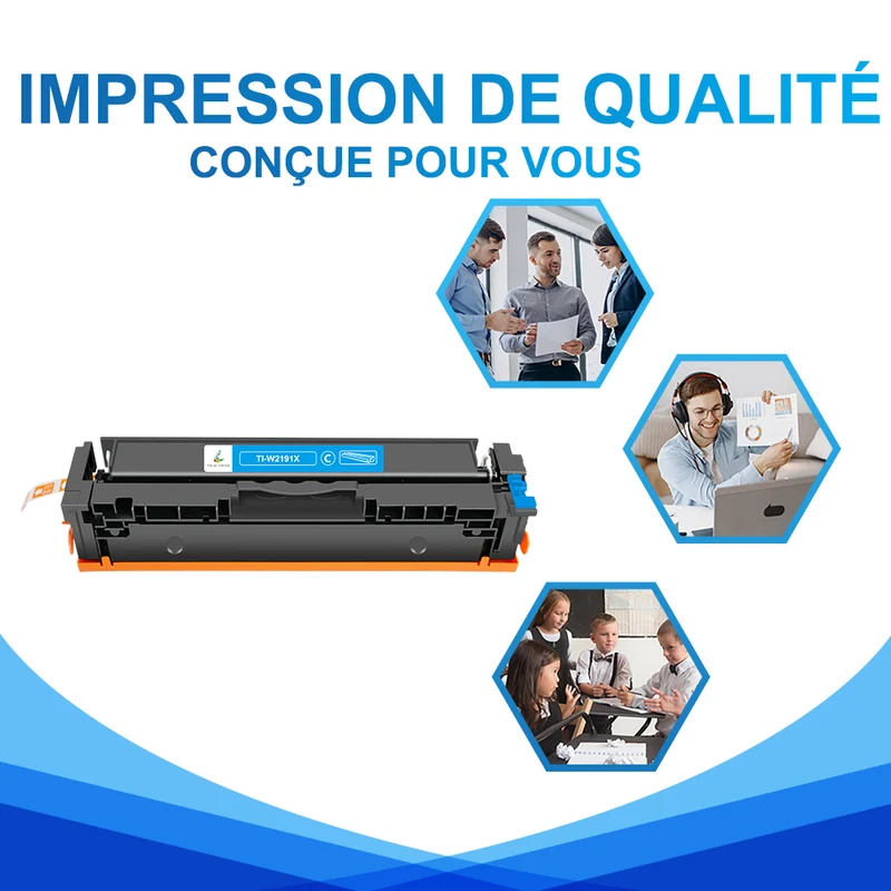 HP 219X W2191X Toner Cyan Compatible