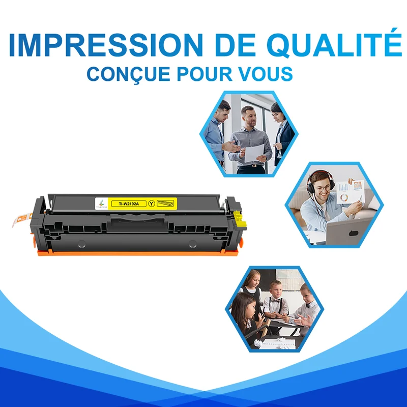 HP 219A W2192A Toner Jaune Compatible