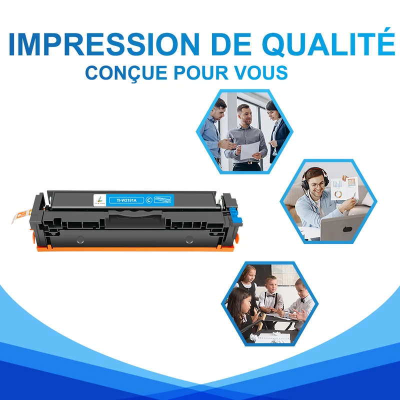 HP 219A W2191A Toner Cyan Compatible