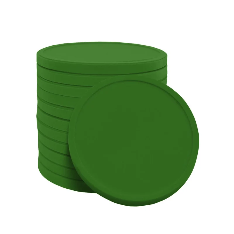 Jetons en fécule de pomme de terre biodégradable Ø29 mm - 100 pièces