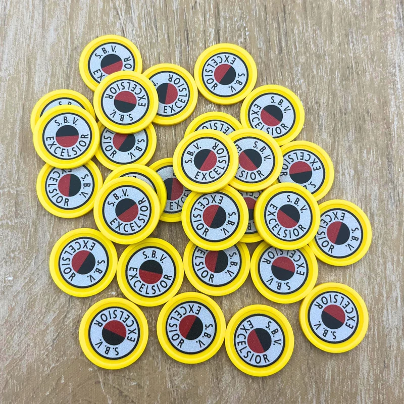 Jetons personnalisés - Ø23 mm - 100 pièces