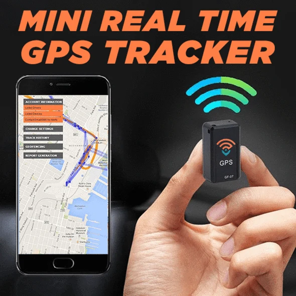 Traceur GPS Mini - Appareil Magnétique Portable Compact