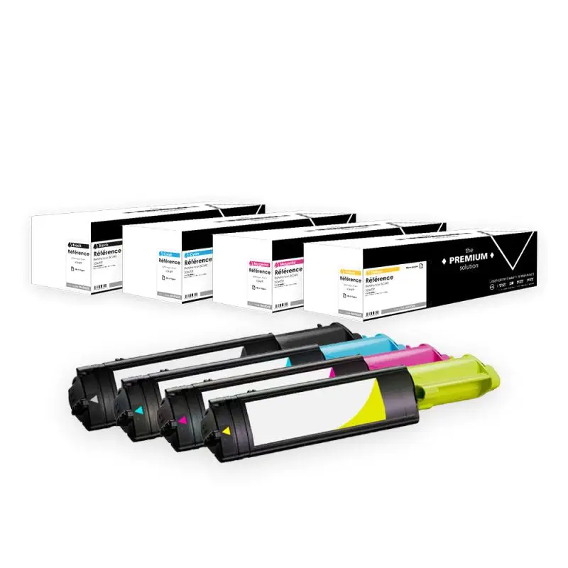 Dell 5130 Toner Pack 4 Couleurs compatible équivalent à 59310925, 59310922, 59310923