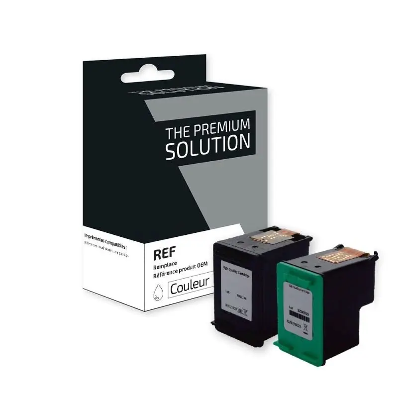 HP 336/342 Cartouche Pack 4 Couleurs remanufacturé équivalent à C9362EE, C9361EE