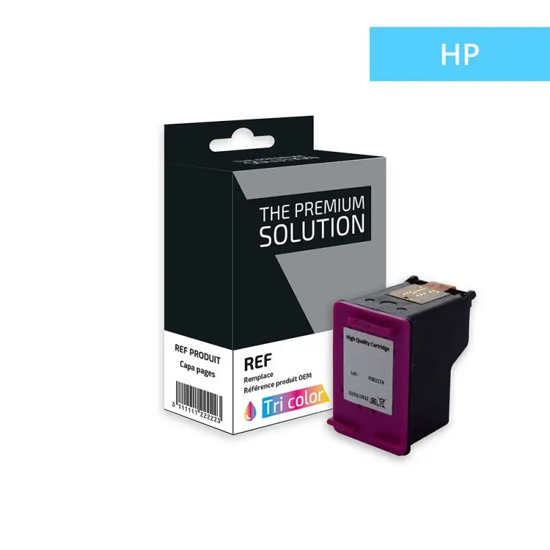 HP 300XL Cartouche Noir remanufacturé équivalent à CC644EE