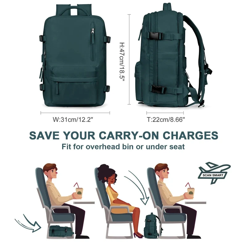Sac à Dos Imperméable - Grand et Polyvalent pour Voyager