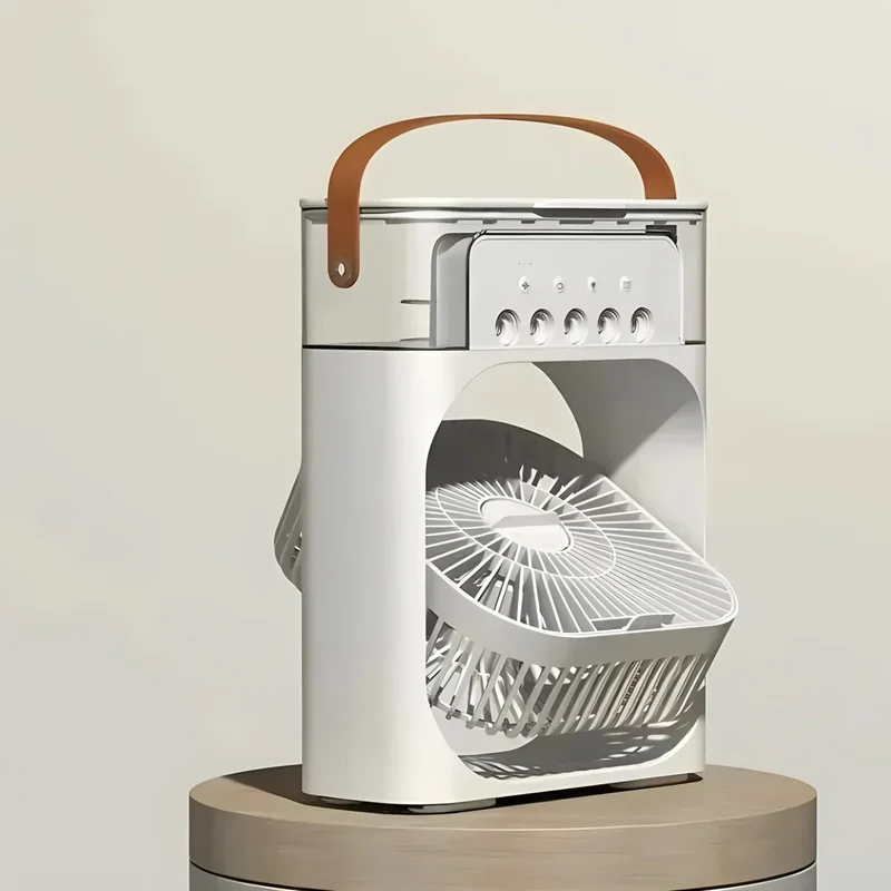Climatiseur Portable 3-en-1 - Ventilateur et Humidificateur LED