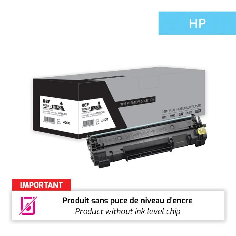 HP 142X Toner Noir compatible puce OEM équivalent à W1420X
