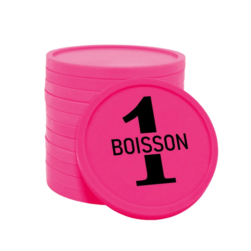 Jetons pour buvette 1 boisson Ø29 mm - 100 pièces