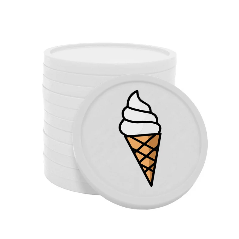 Jetons pour buvette glace à l'italienne Ø29 mm - 100 pièces