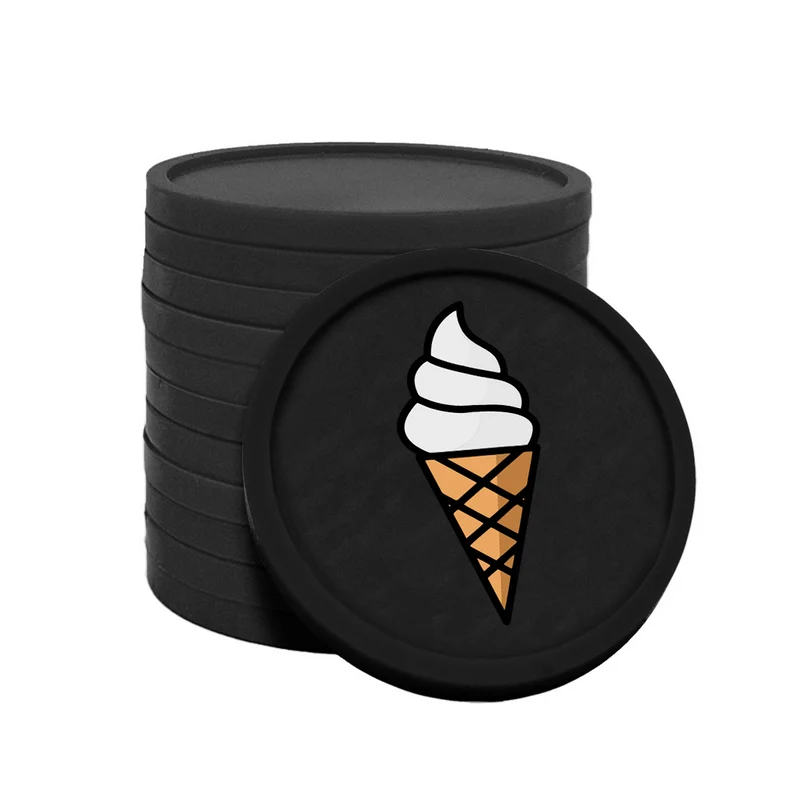 Jetons pour buvette glace à l'italienne Ø29 mm - 100 pièces