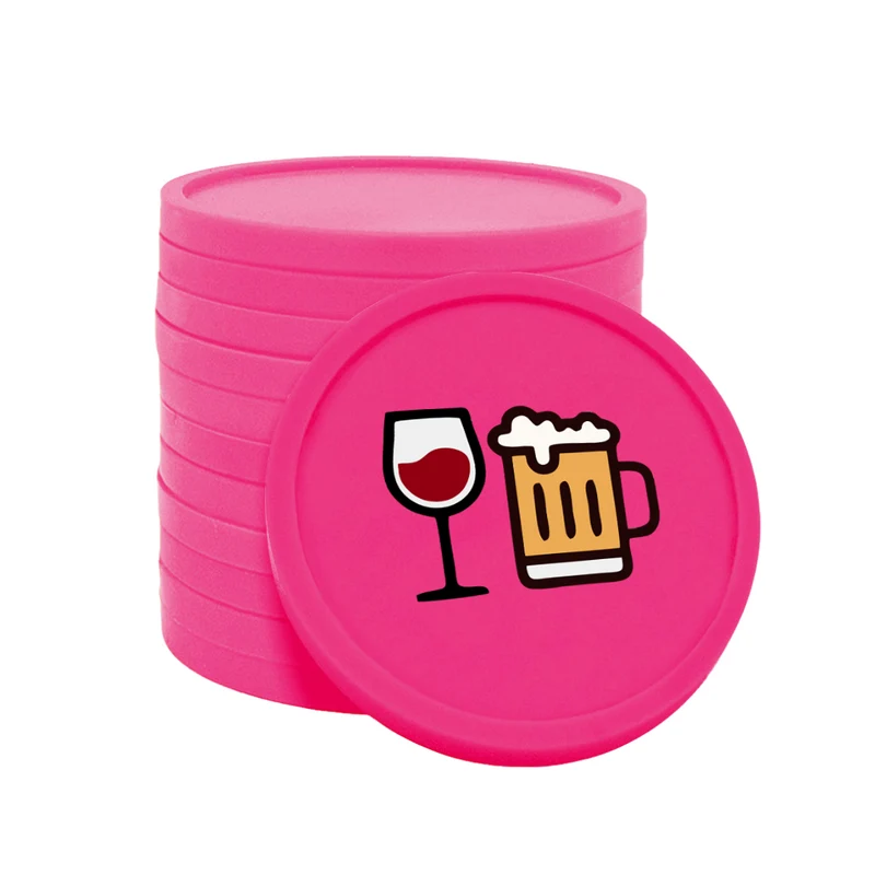 Jetons pour buvette bière et vin Ø29 mm - 100 pièces