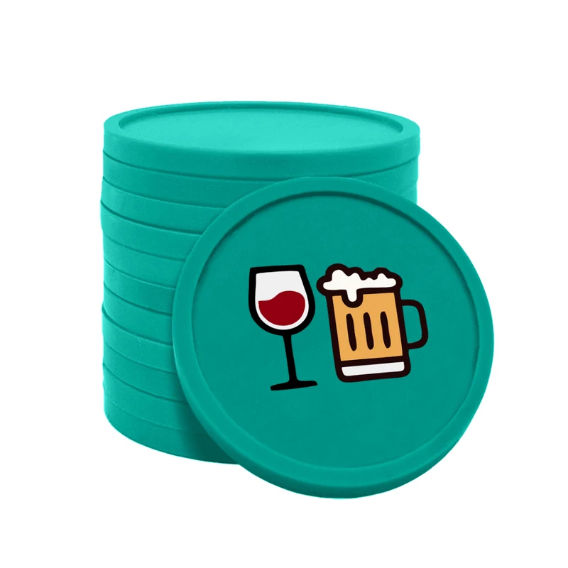Jetons pour buvette bière et vin Ø29 mm - 100 pièces