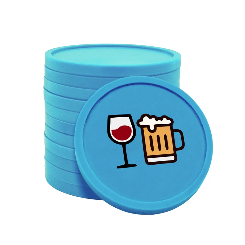 Jetons pour buvette bière et vin Ø29 mm - 100 pièces
