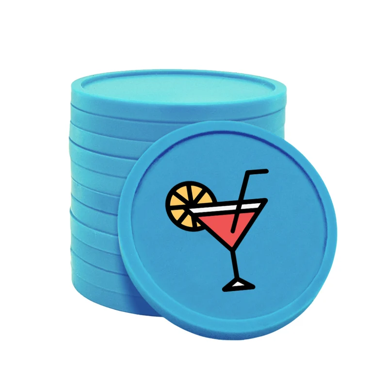 Jetons pour buvette cocktail Ø29 mm - 100 pièces