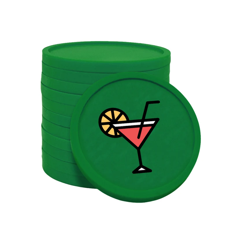 Jetons pour buvette cocktail Ø29 mm - 100 pièces