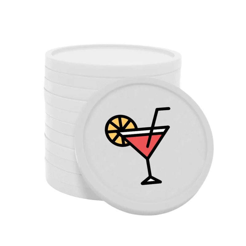 Jetons pour buvette cocktail Ø29 mm - 100 pièces