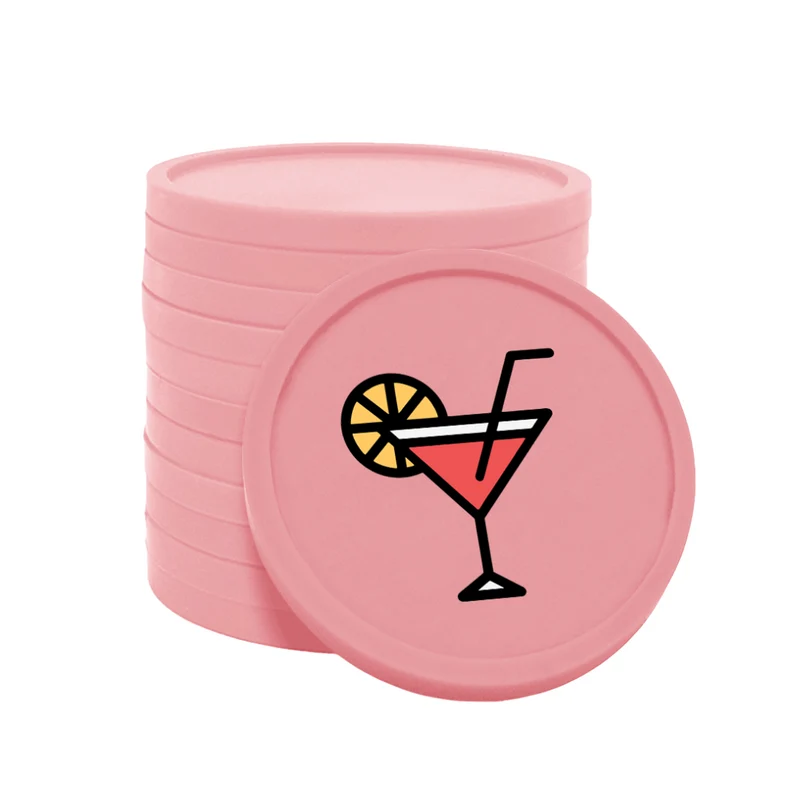 Jetons pour buvette cocktail Ø29 mm - 100 pièces