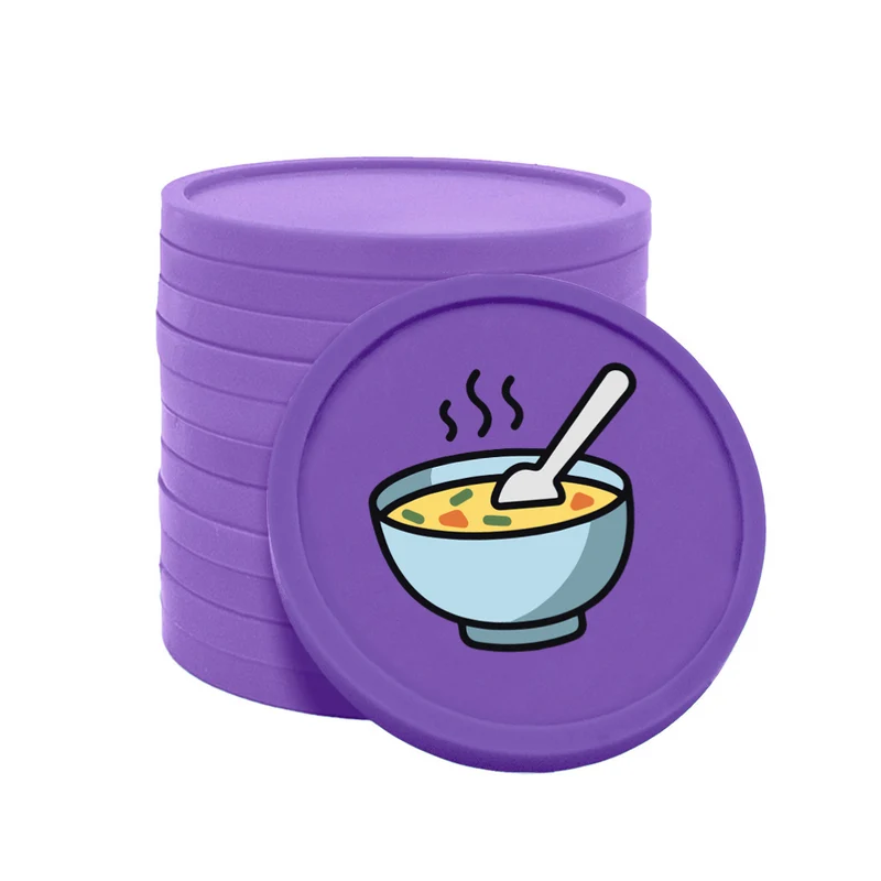 Jetons pour buvette soupe Ø29 mm - 100 pièces