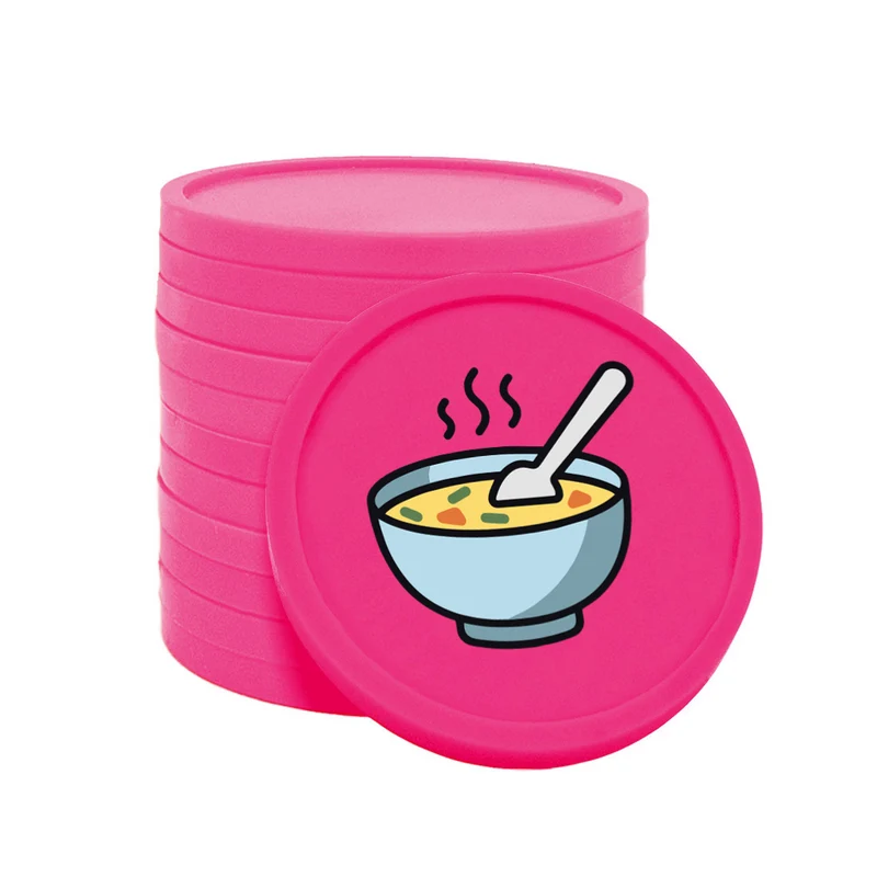 Jetons pour buvette soupe Ø29 mm - 100 pièces