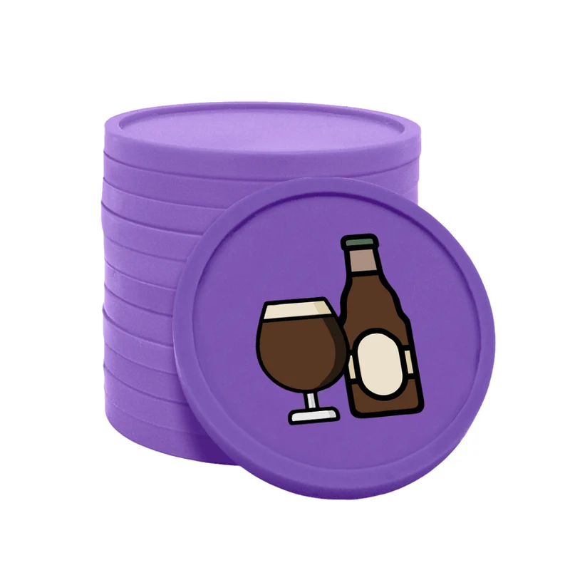 Jetons pour buvette bière spéciale Ø29 mm - 100 pièces