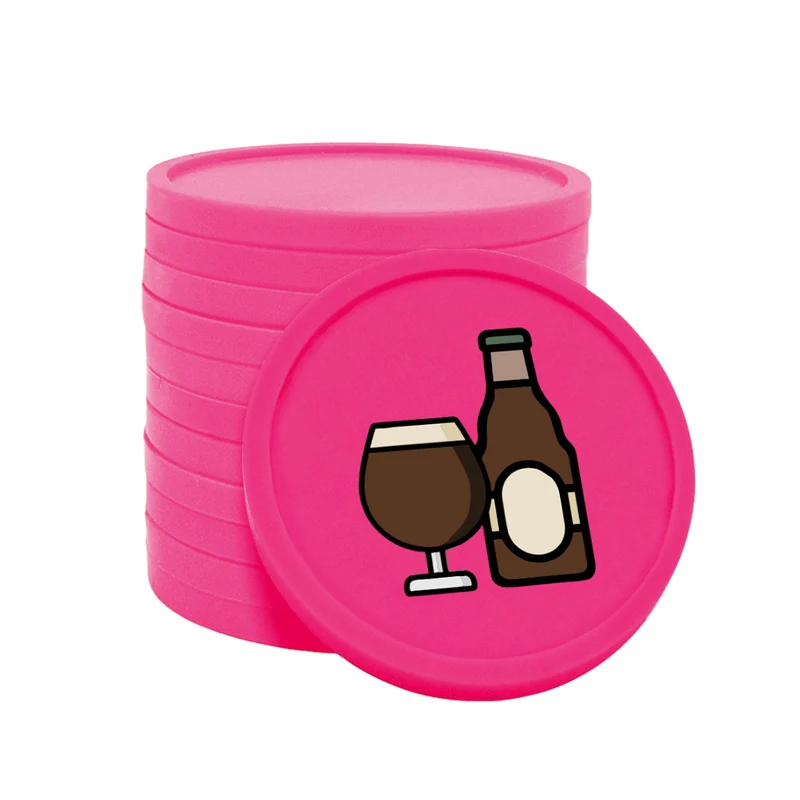 Jetons pour buvette bière spéciale Ø29 mm - 100 pièces