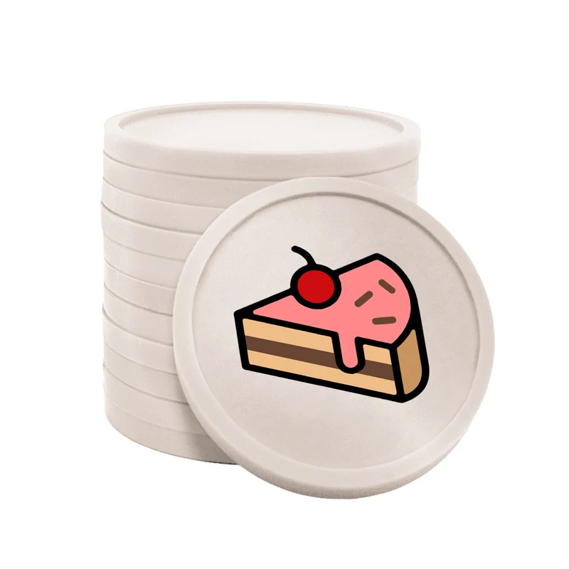 Jetons pour buvette pâtisserie Ø29 mm - 100 pièces