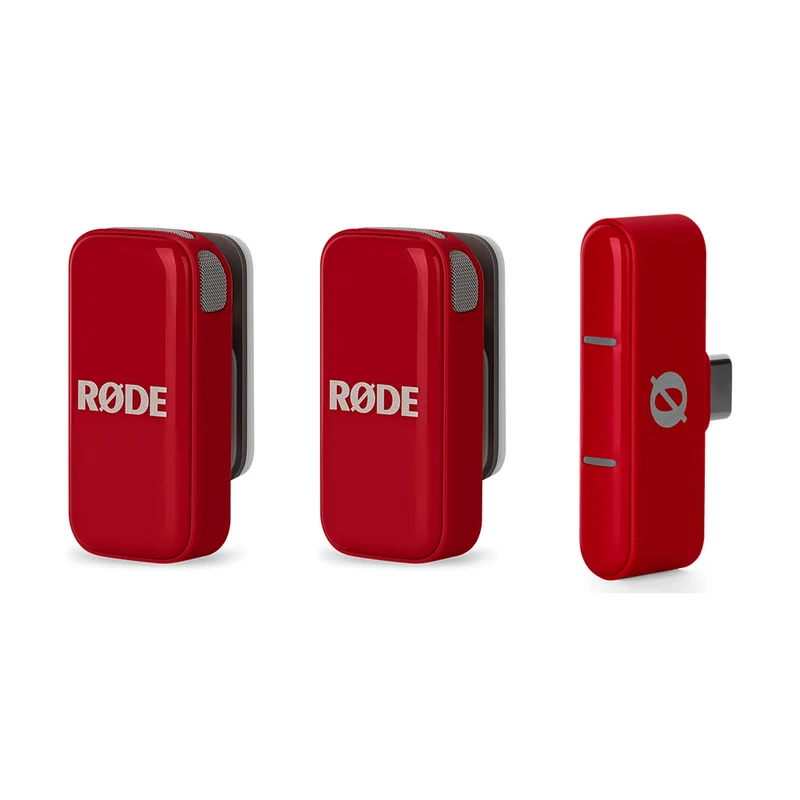 Microphone ultra-compact Wireless Micro (USB-C, Rouge)
