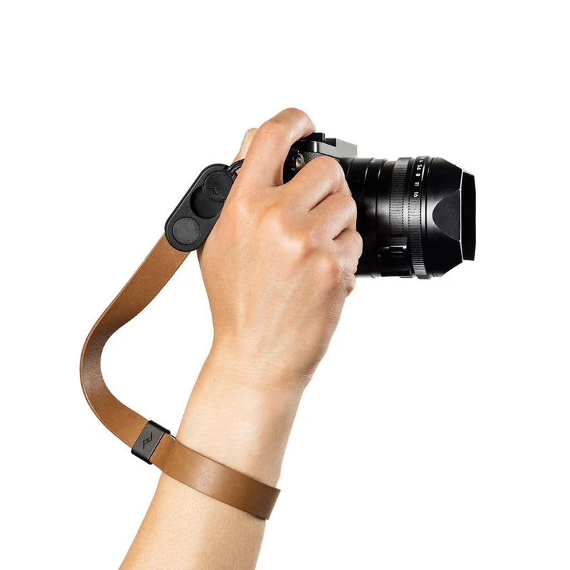 Courroie de poignet Cuff Cuir (Brun Tan)